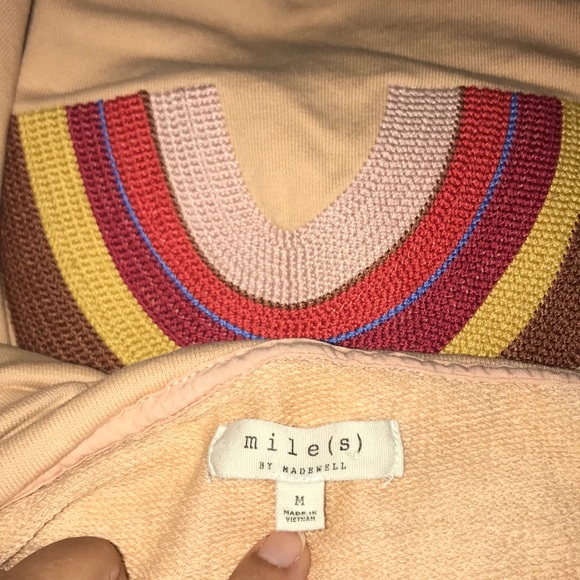 Miles by Madewell Rainbow Sweatshirt - Picture 4 of 5